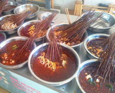 四川特色小吃，看起來很有油吃起來很香